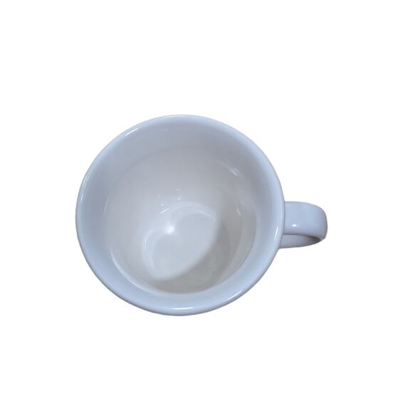 Water Colors Horizon by Hearthside Japan brown striped cream mug - Picture 3 of 4